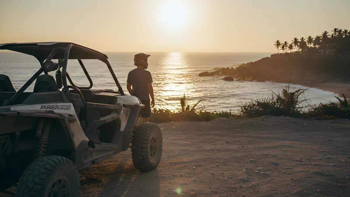 Rutas escénicas en RZR desde Puerto Escondido: miradores, atardeceres y paradas clave